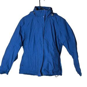 L.L. Bean‎ Women’s Blue Fleece Lined Jacket Size Medium